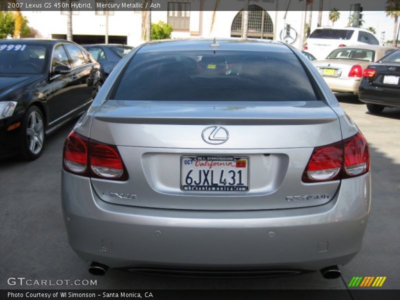 Mercury Metallic / Ash 2007 Lexus GS 450h Hybrid