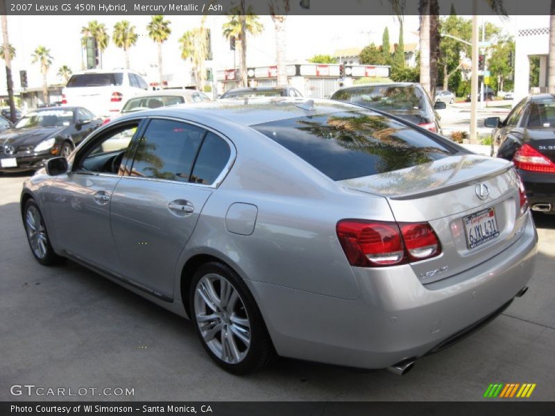 Mercury Metallic / Ash 2007 Lexus GS 450h Hybrid