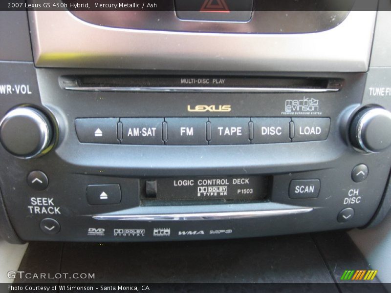 Mercury Metallic / Ash 2007 Lexus GS 450h Hybrid