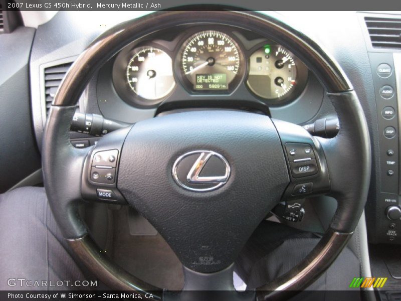  2007 GS 450h Hybrid Steering Wheel