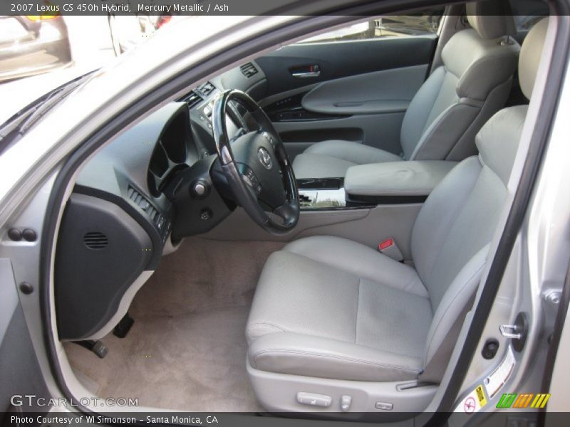  2007 GS 450h Hybrid Ash Interior