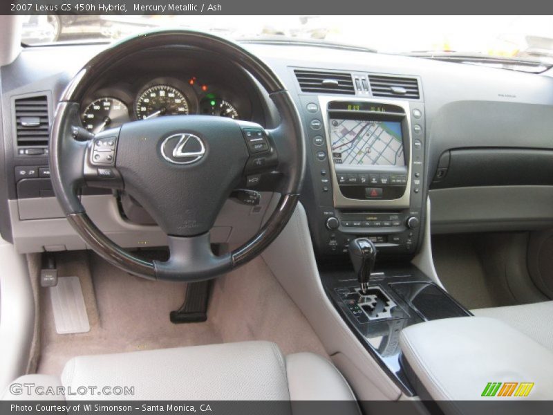 Dashboard of 2007 GS 450h Hybrid