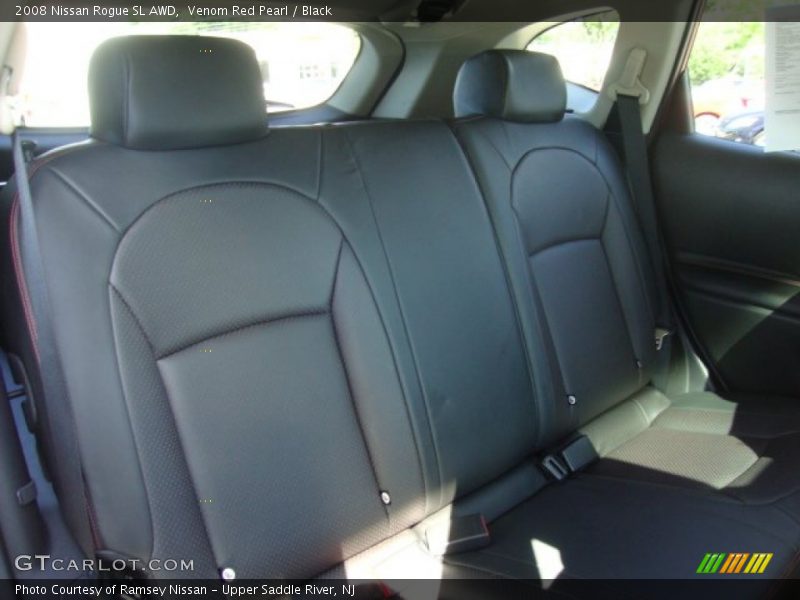 Venom Red Pearl / Black 2008 Nissan Rogue SL AWD