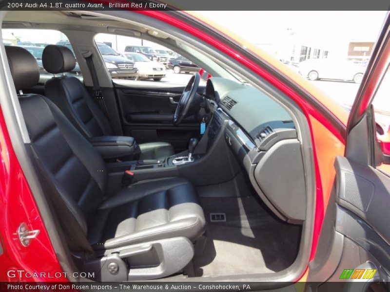 Brilliant Red / Ebony 2004 Audi A4 1.8T quattro Avant
