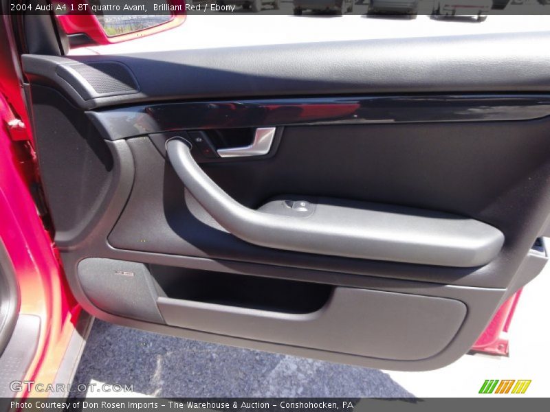 Brilliant Red / Ebony 2004 Audi A4 1.8T quattro Avant
