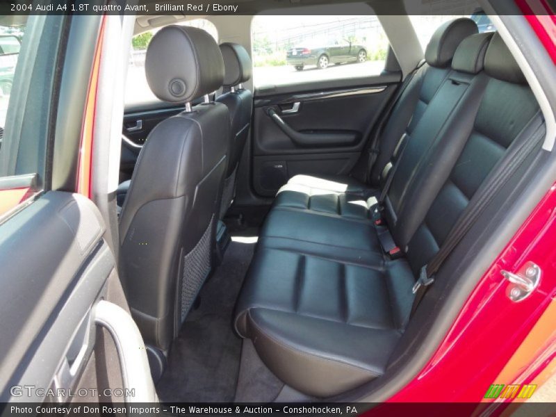 Brilliant Red / Ebony 2004 Audi A4 1.8T quattro Avant