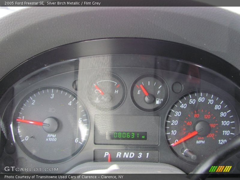 Silver Birch Metallic / Flint Grey 2005 Ford Freestar SE