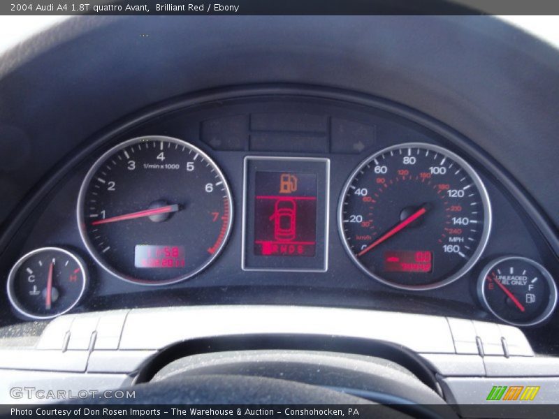  2004 A4 1.8T quattro Avant 1.8T quattro Avant Gauges