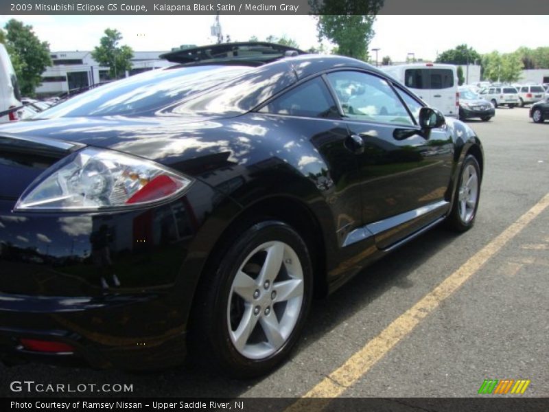 Kalapana Black Satin / Medium Gray 2009 Mitsubishi Eclipse GS Coupe