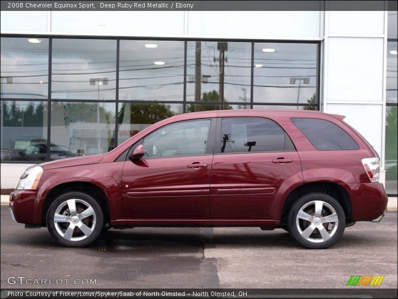  2008 Equinox Sport Deep Ruby Red Metallic