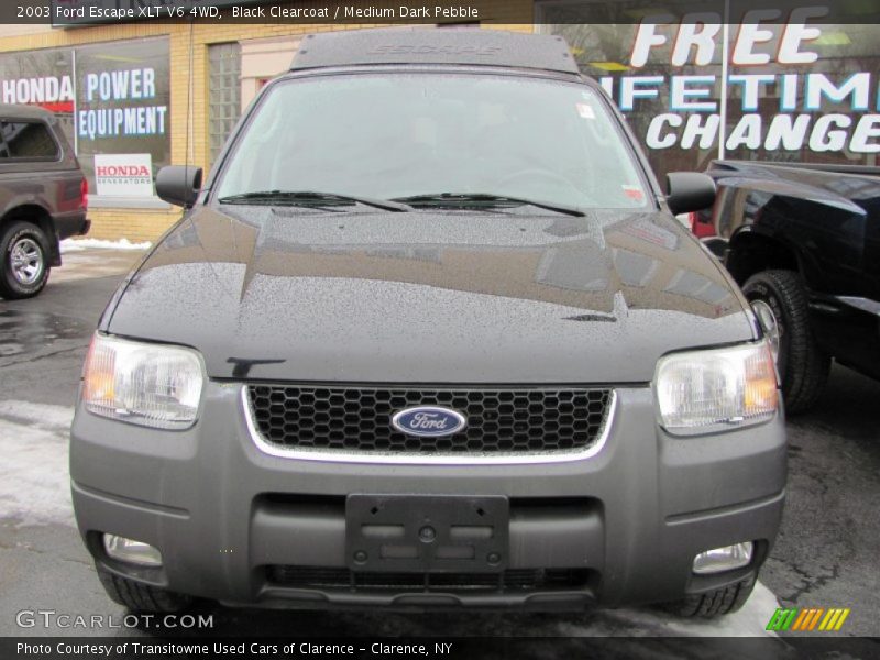 Black Clearcoat / Medium Dark Pebble 2003 Ford Escape XLT V6 4WD