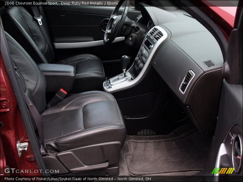  2008 Equinox Sport Ebony Interior