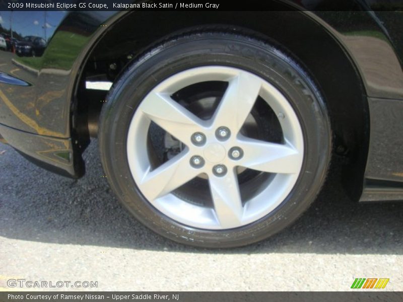 Kalapana Black Satin / Medium Gray 2009 Mitsubishi Eclipse GS Coupe