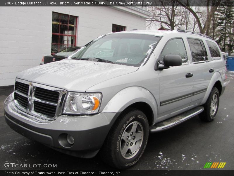 Bright Silver Metallic / Dark Slate Gray/Light Slate Gray 2007 Dodge Durango SLT 4x4