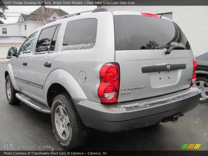 Bright Silver Metallic / Dark Slate Gray/Light Slate Gray 2007 Dodge Durango SLT 4x4