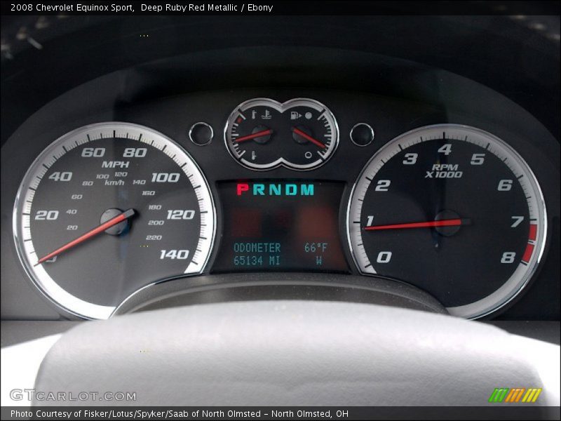  2008 Equinox Sport Sport Gauges