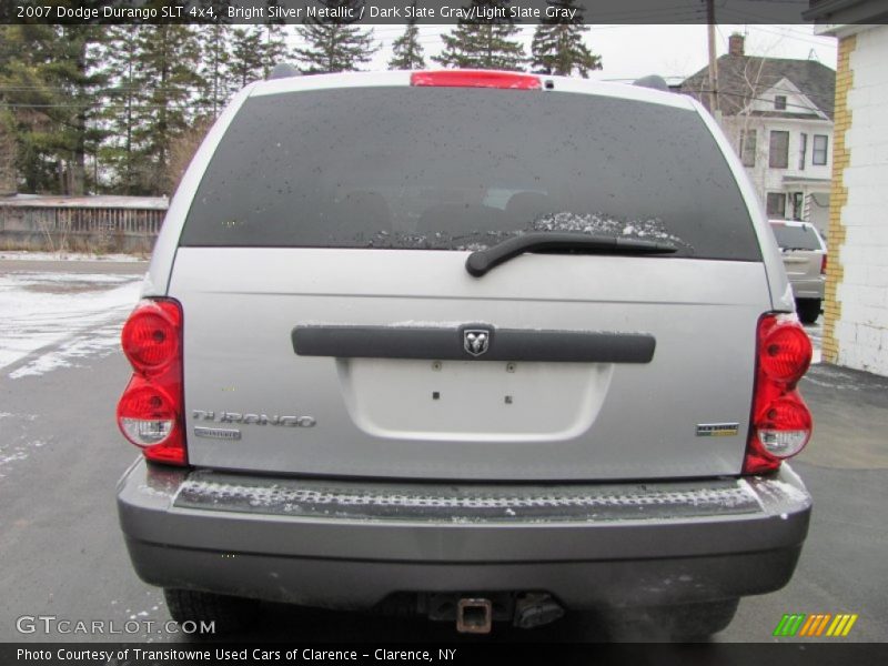 Bright Silver Metallic / Dark Slate Gray/Light Slate Gray 2007 Dodge Durango SLT 4x4