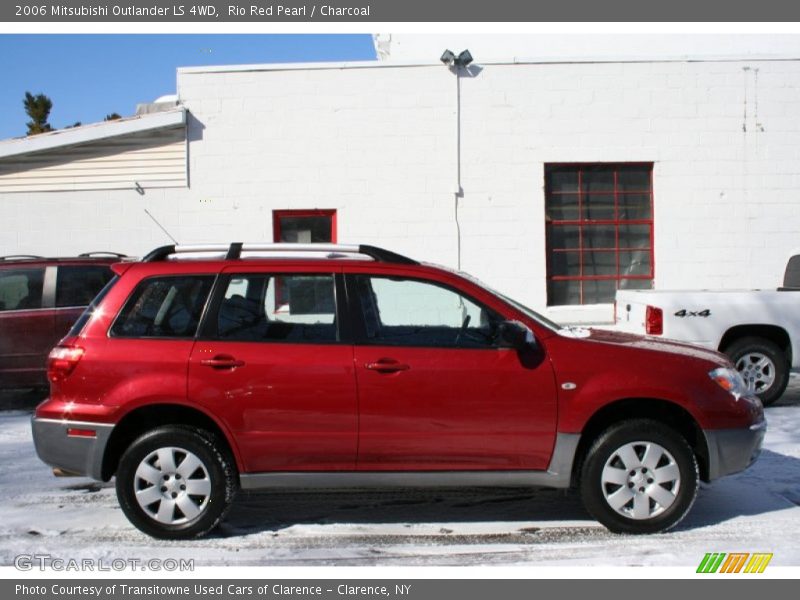 Rio Red Pearl / Charcoal 2006 Mitsubishi Outlander LS 4WD
