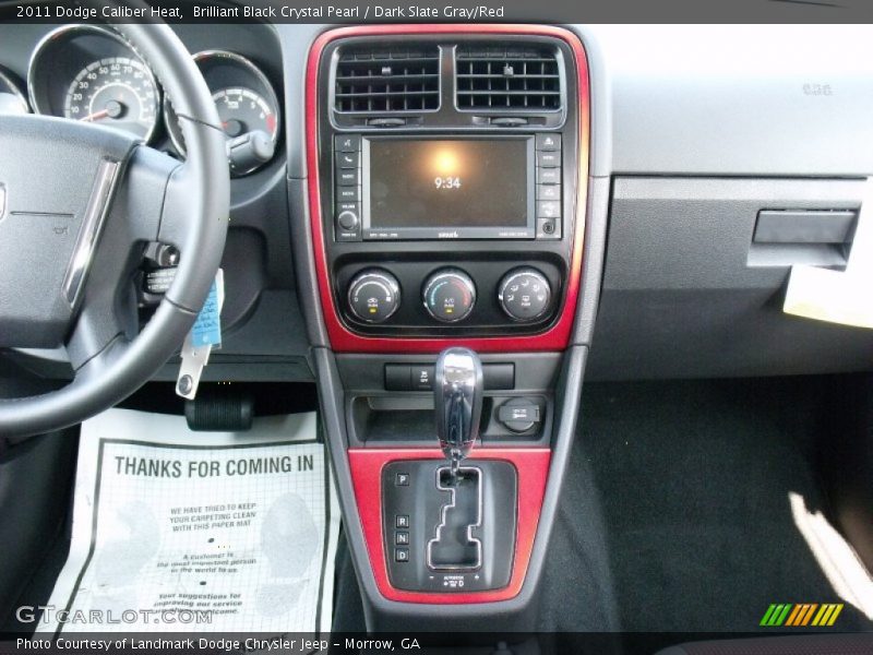 Controls of 2011 Caliber Heat