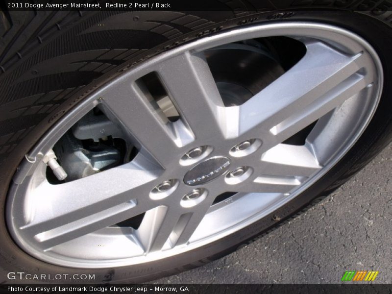 Redline 2 Pearl / Black 2011 Dodge Avenger Mainstreet