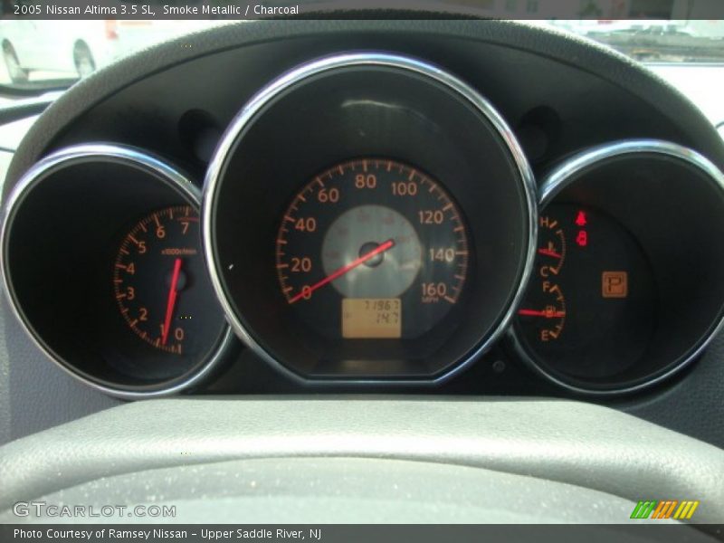 Smoke Metallic / Charcoal 2005 Nissan Altima 3.5 SL