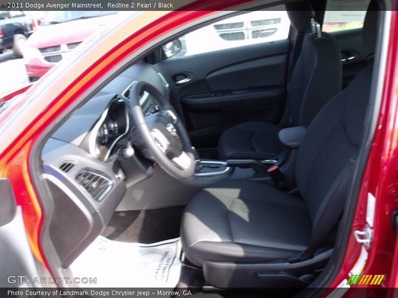 Redline 2 Pearl / Black 2011 Dodge Avenger Mainstreet