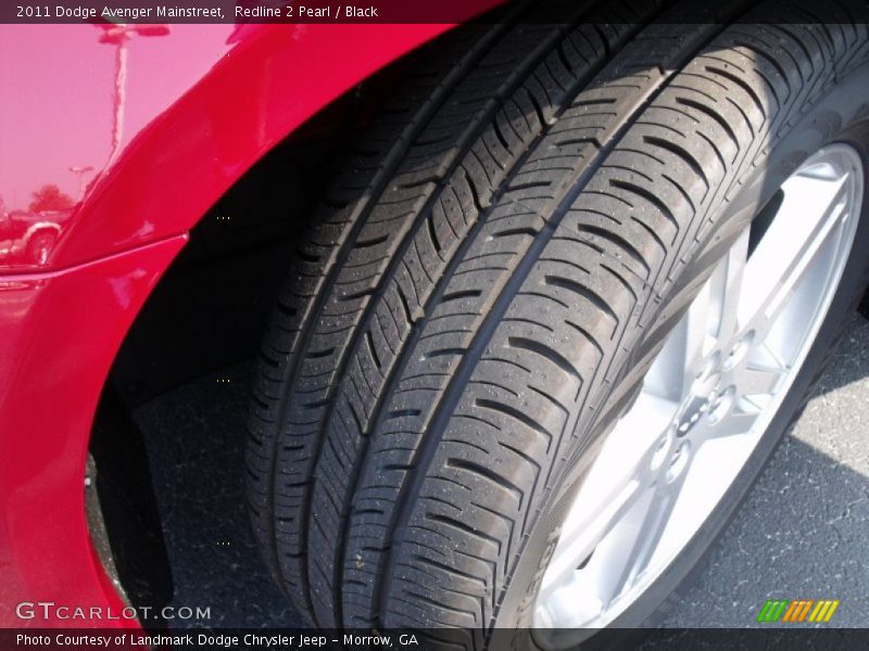 Redline 2 Pearl / Black 2011 Dodge Avenger Mainstreet
