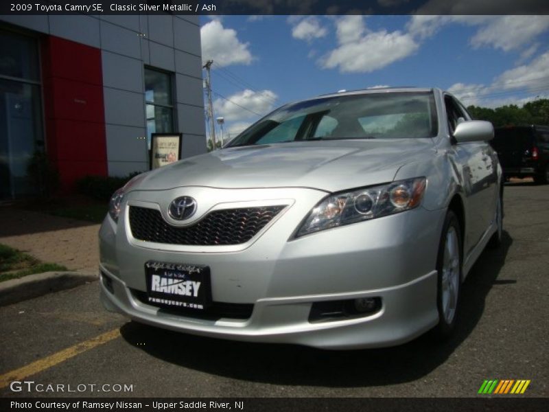 Classic Silver Metallic / Ash 2009 Toyota Camry SE