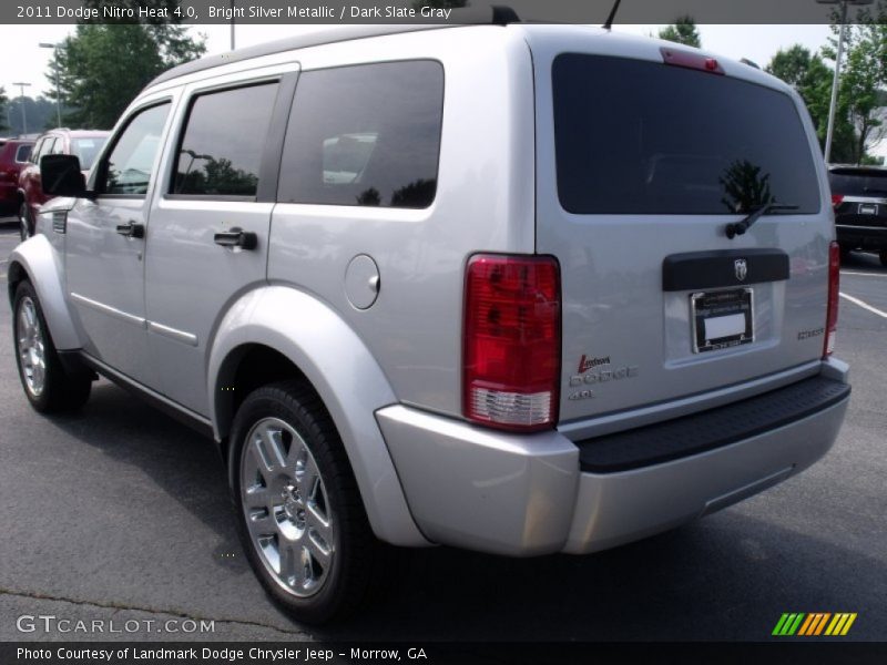 Bright Silver Metallic / Dark Slate Gray 2011 Dodge Nitro Heat 4.0