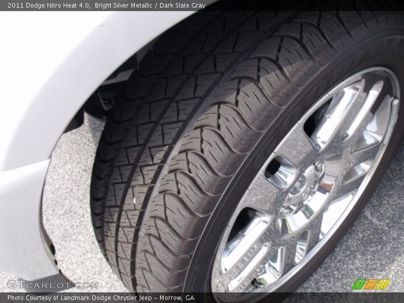 Bright Silver Metallic / Dark Slate Gray 2011 Dodge Nitro Heat 4.0