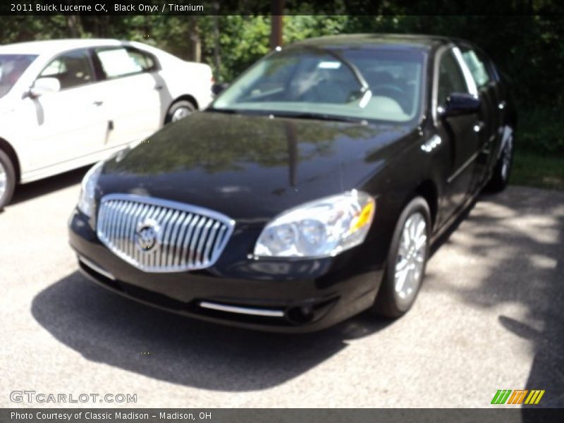 Black Onyx / Titanium 2011 Buick Lucerne CX