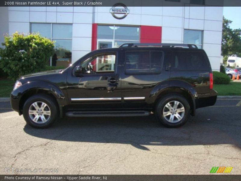 Super Black / Graphite 2008 Nissan Pathfinder LE 4x4
