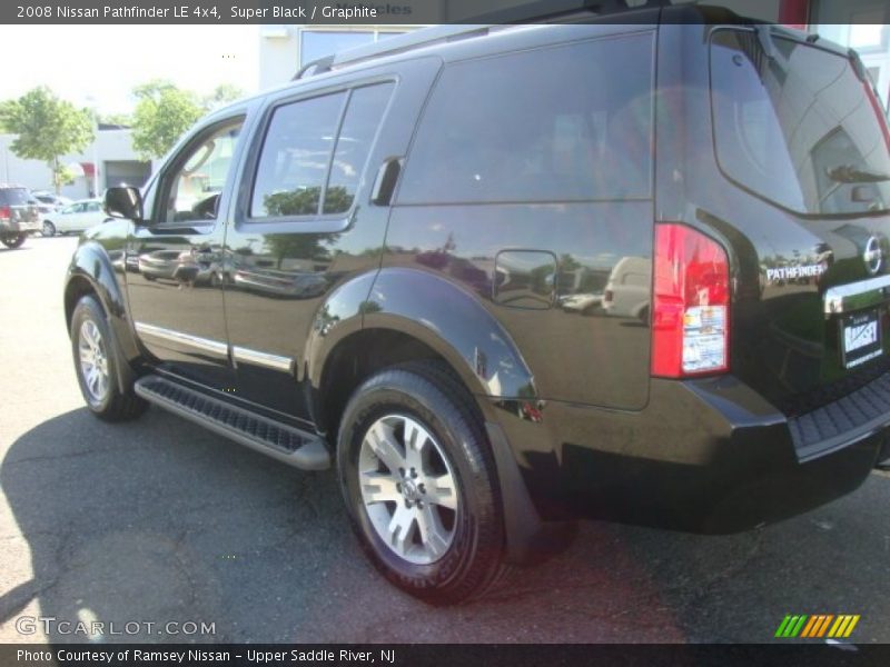 Super Black / Graphite 2008 Nissan Pathfinder LE 4x4