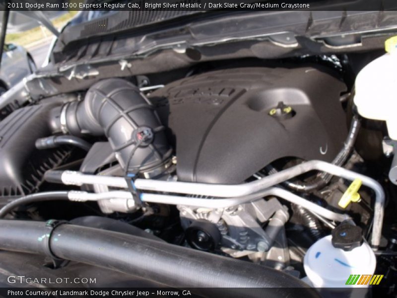 Bright Silver Metallic / Dark Slate Gray/Medium Graystone 2011 Dodge Ram 1500 Express Regular Cab