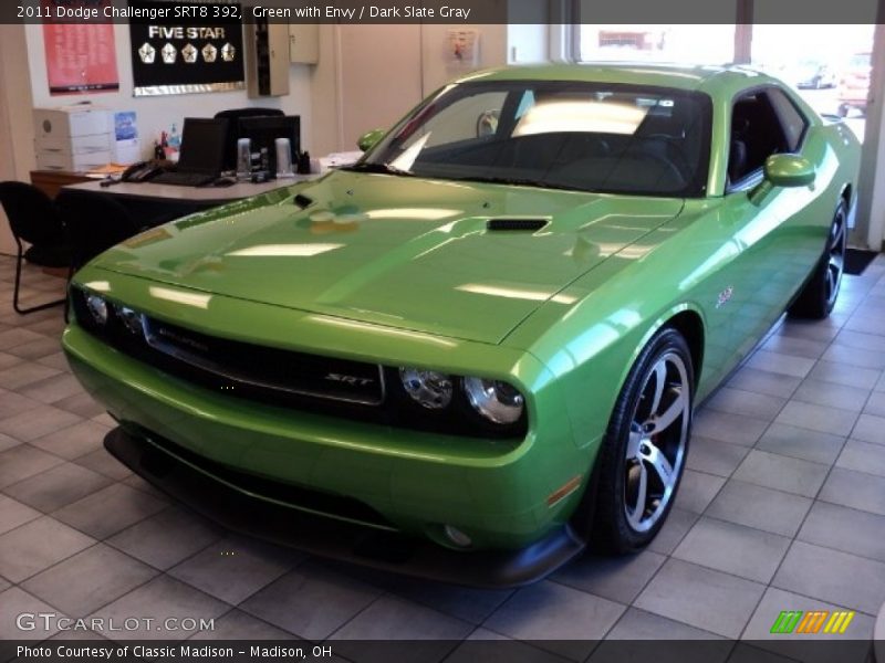 Front 3/4 View of 2011 Challenger SRT8 392