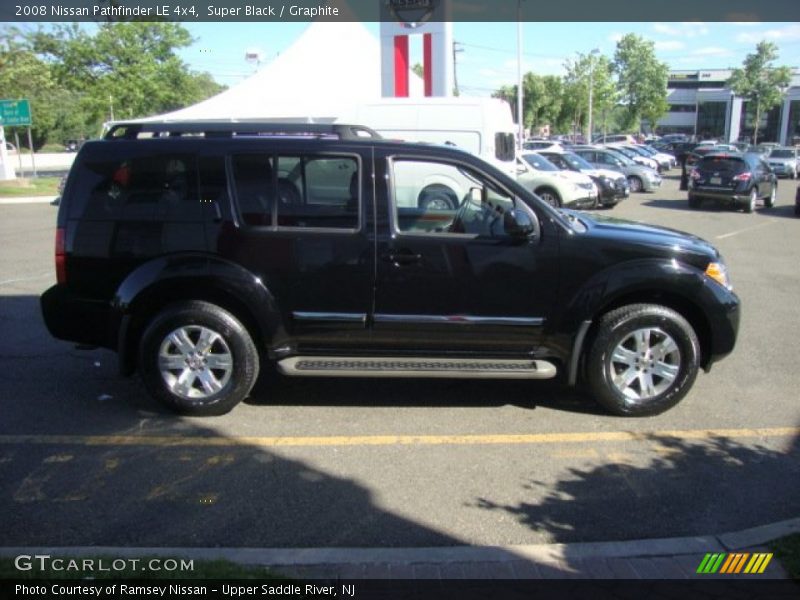 Super Black / Graphite 2008 Nissan Pathfinder LE 4x4