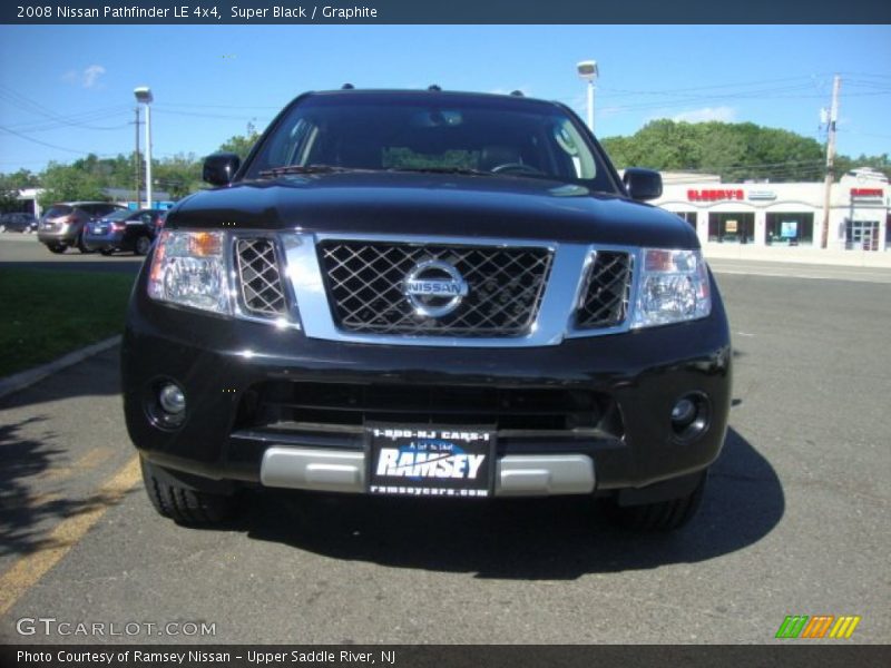 Super Black / Graphite 2008 Nissan Pathfinder LE 4x4