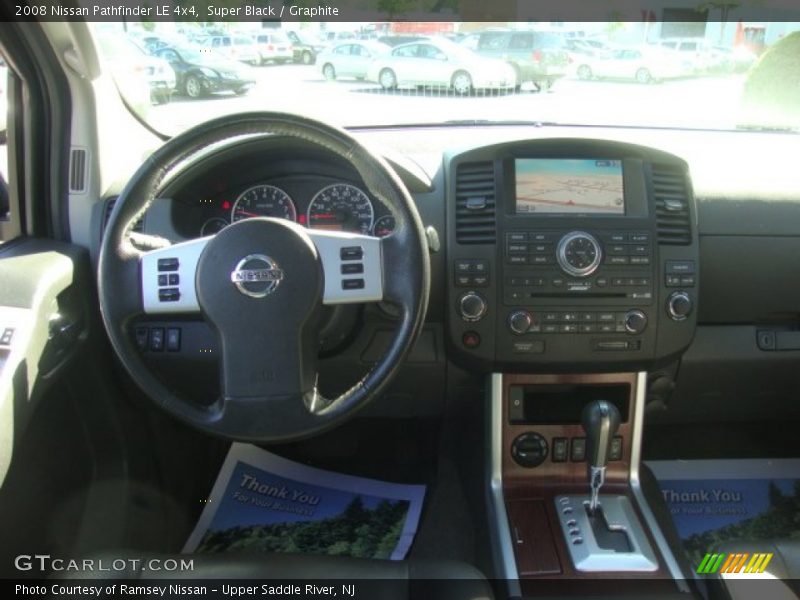 Super Black / Graphite 2008 Nissan Pathfinder LE 4x4
