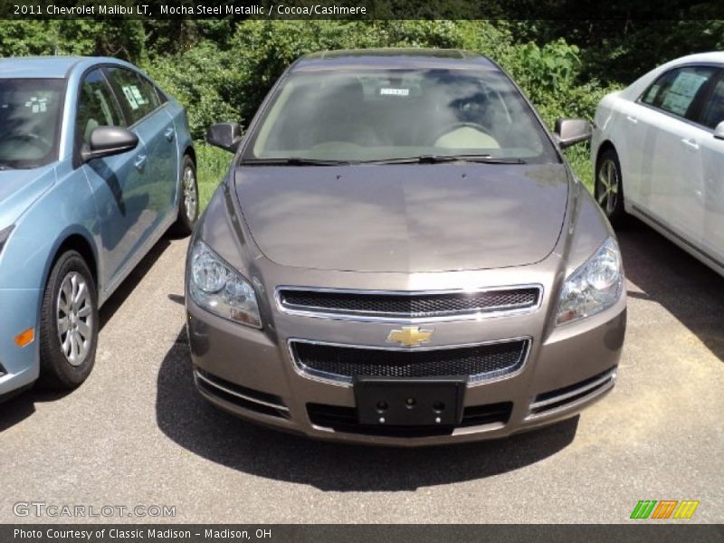 Mocha Steel Metallic / Cocoa/Cashmere 2011 Chevrolet Malibu LT