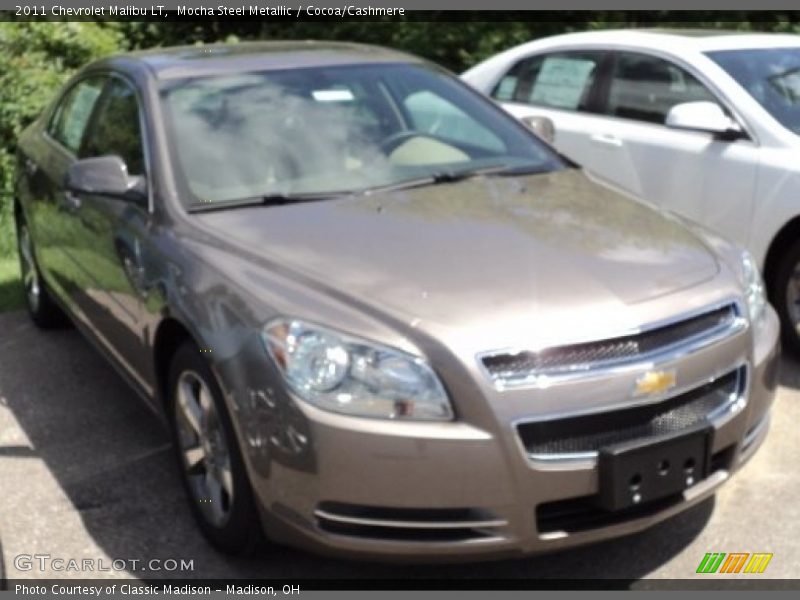 Mocha Steel Metallic / Cocoa/Cashmere 2011 Chevrolet Malibu LT