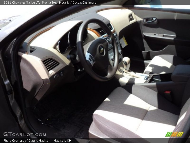 Mocha Steel Metallic / Cocoa/Cashmere 2011 Chevrolet Malibu LT