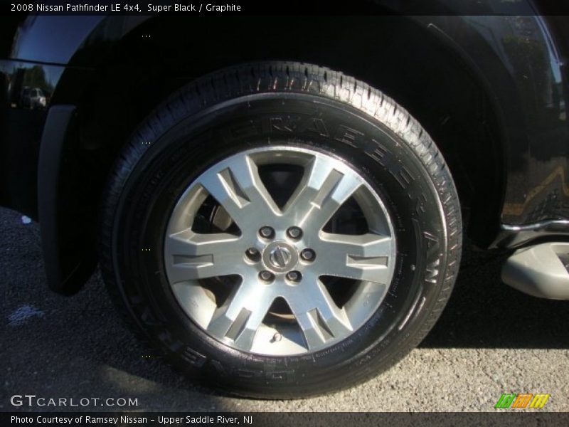 Super Black / Graphite 2008 Nissan Pathfinder LE 4x4