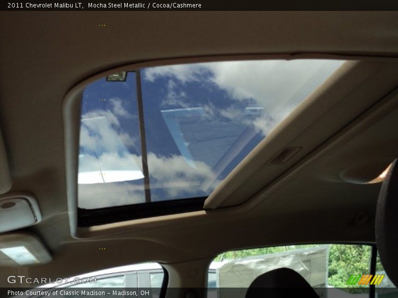 Mocha Steel Metallic / Cocoa/Cashmere 2011 Chevrolet Malibu LT