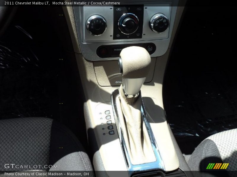 Mocha Steel Metallic / Cocoa/Cashmere 2011 Chevrolet Malibu LT
