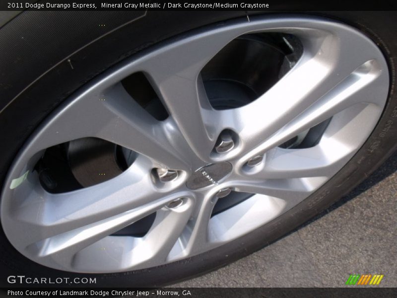 Mineral Gray Metallic / Dark Graystone/Medium Graystone 2011 Dodge Durango Express