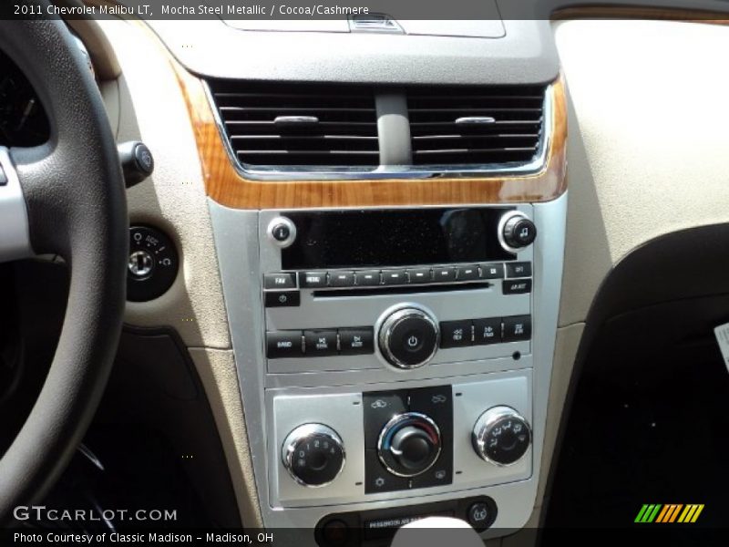 Mocha Steel Metallic / Cocoa/Cashmere 2011 Chevrolet Malibu LT