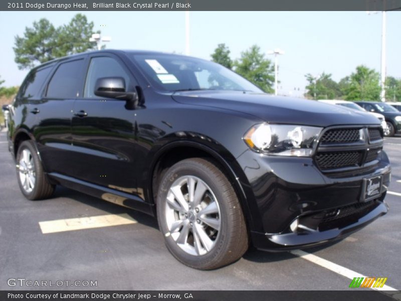 Front 3/4 View of 2011 Durango Heat