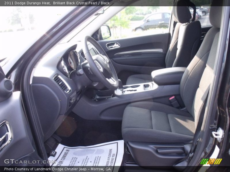  2011 Durango Heat Black Interior