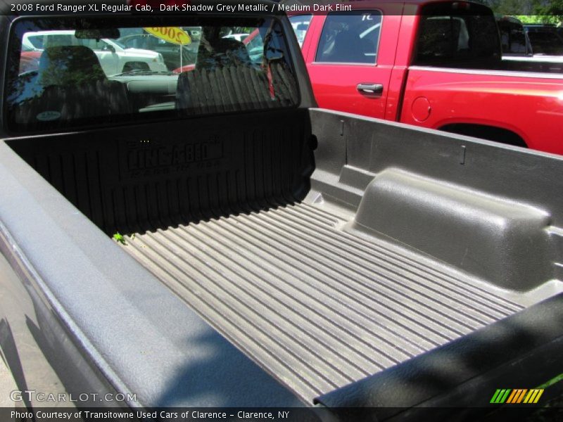 Dark Shadow Grey Metallic / Medium Dark Flint 2008 Ford Ranger XL Regular Cab