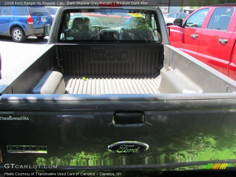 Dark Shadow Grey Metallic / Medium Dark Flint 2008 Ford Ranger XL Regular Cab